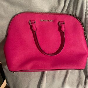 Hot pink medium sized michalel kors bag